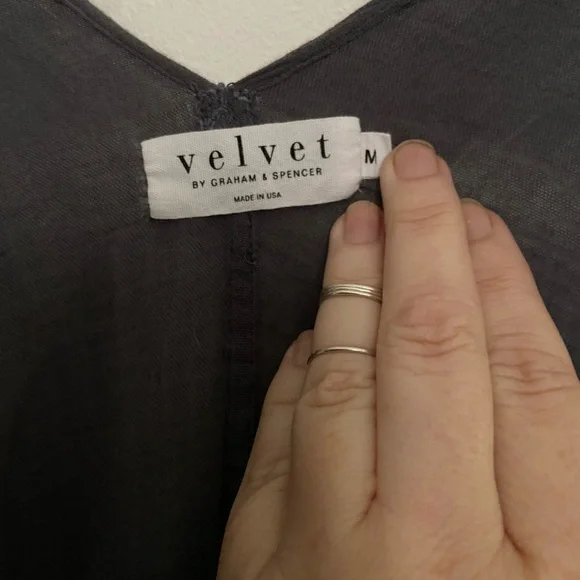 Velvet by Graham & Spencer boho gray shrug cardigan - Picture 5 of 9